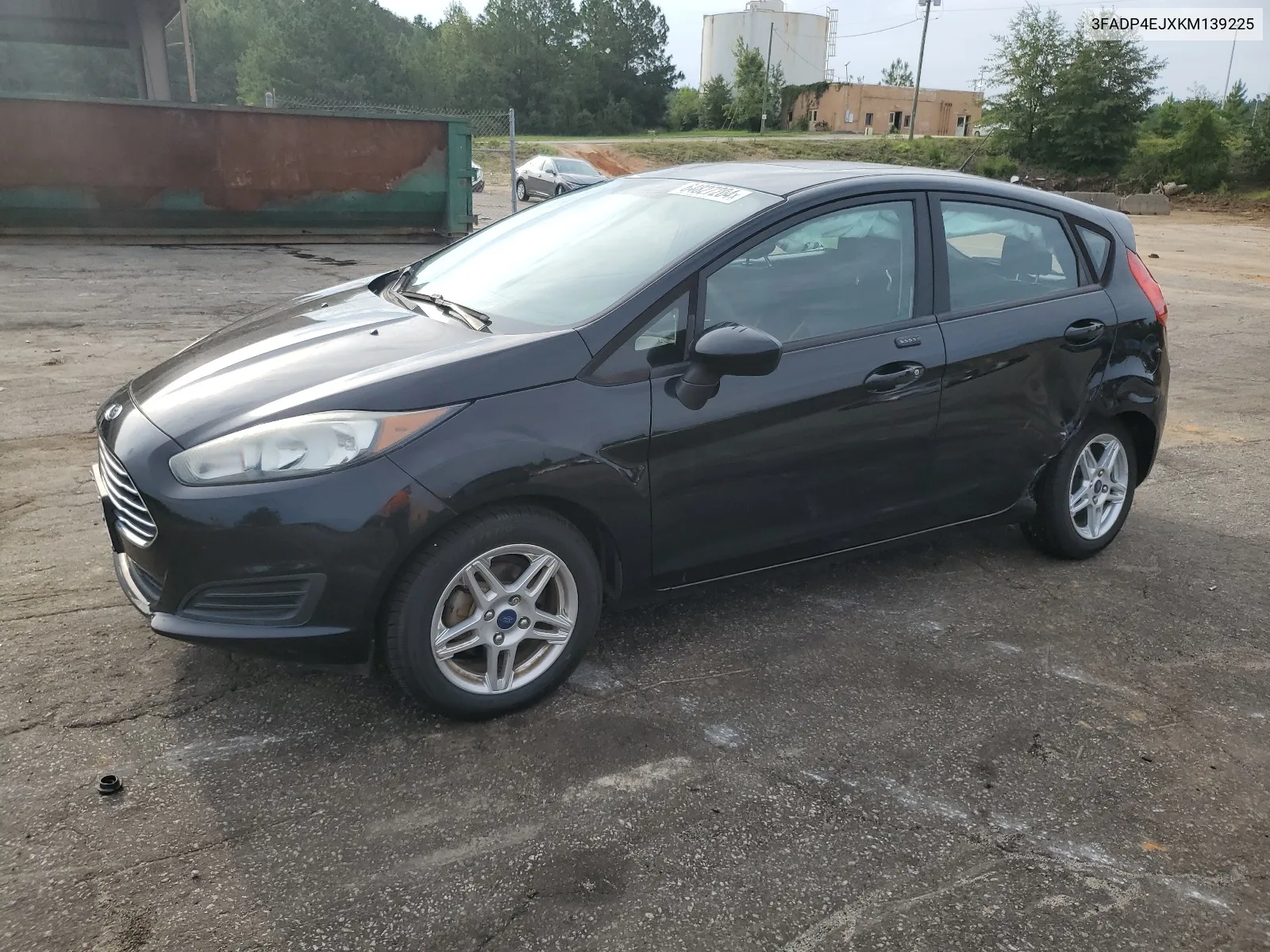 2019 Ford Fiesta Se VIN: 3FADP4EJXKM139225 Lot: 64827204