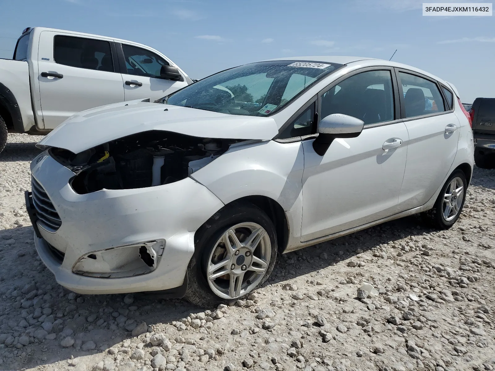 3FADP4EJXKM116432 2019 Ford Fiesta Se