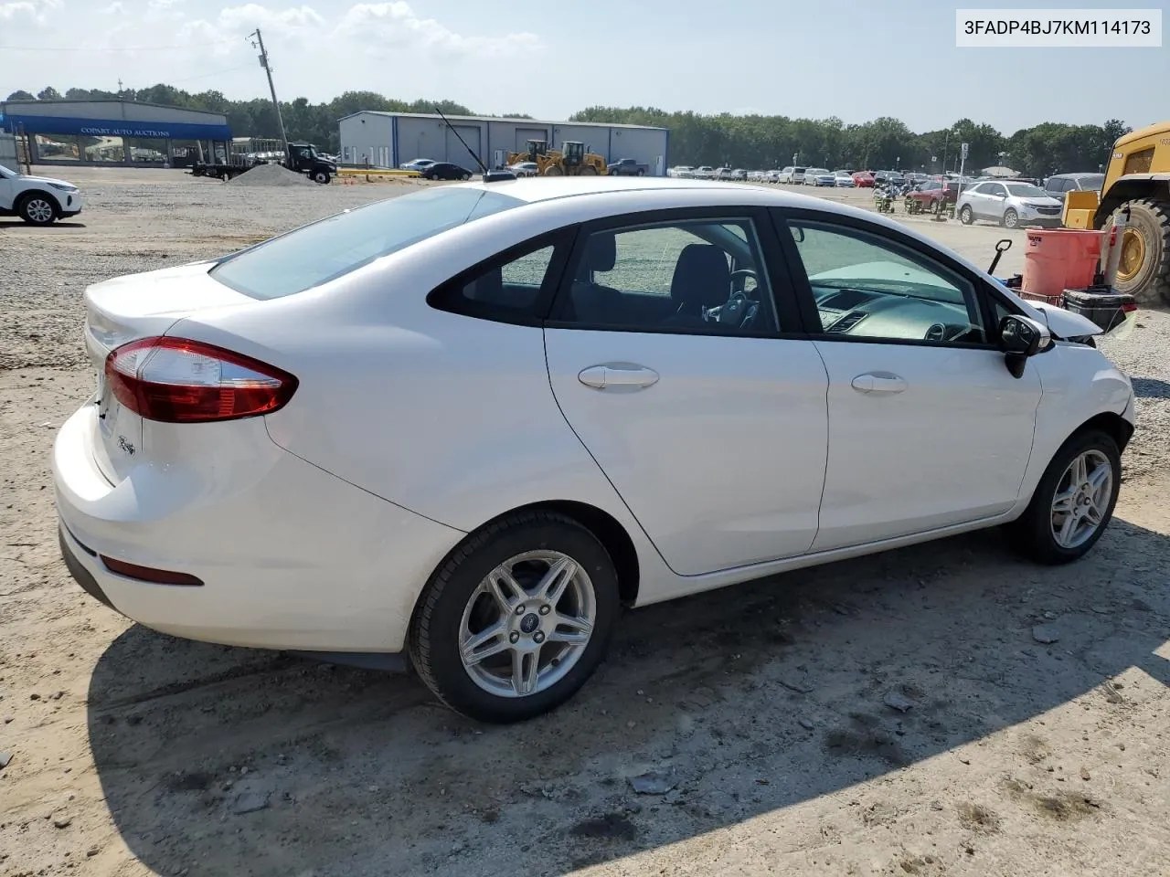 2019 Ford Fiesta Se VIN: 3FADP4BJ7KM114173 Lot: 66096584