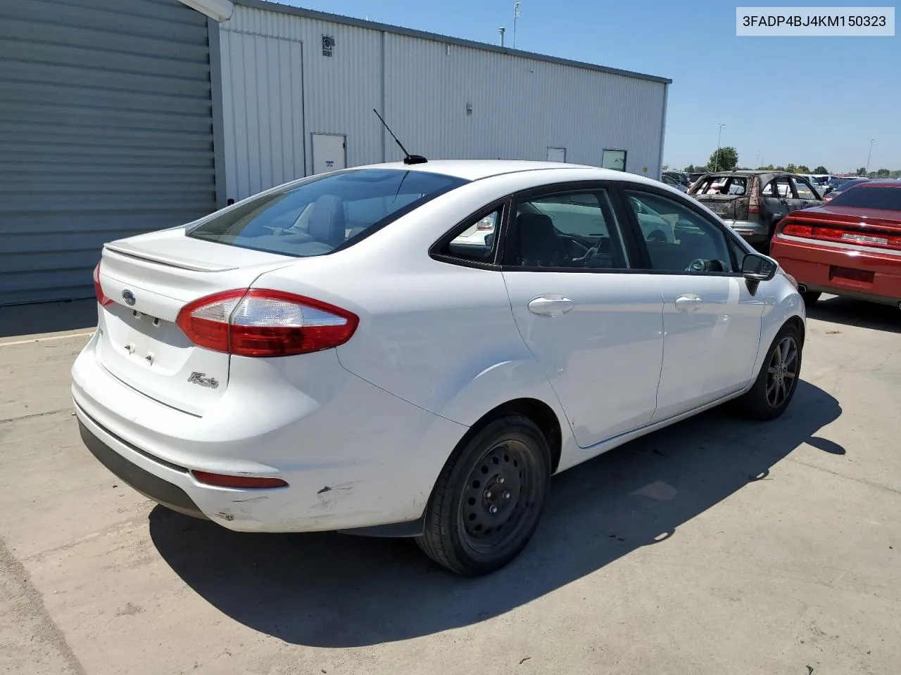 2019 Ford Fiesta Se VIN: 3FADP4BJ4KM150323 Lot: 66777314