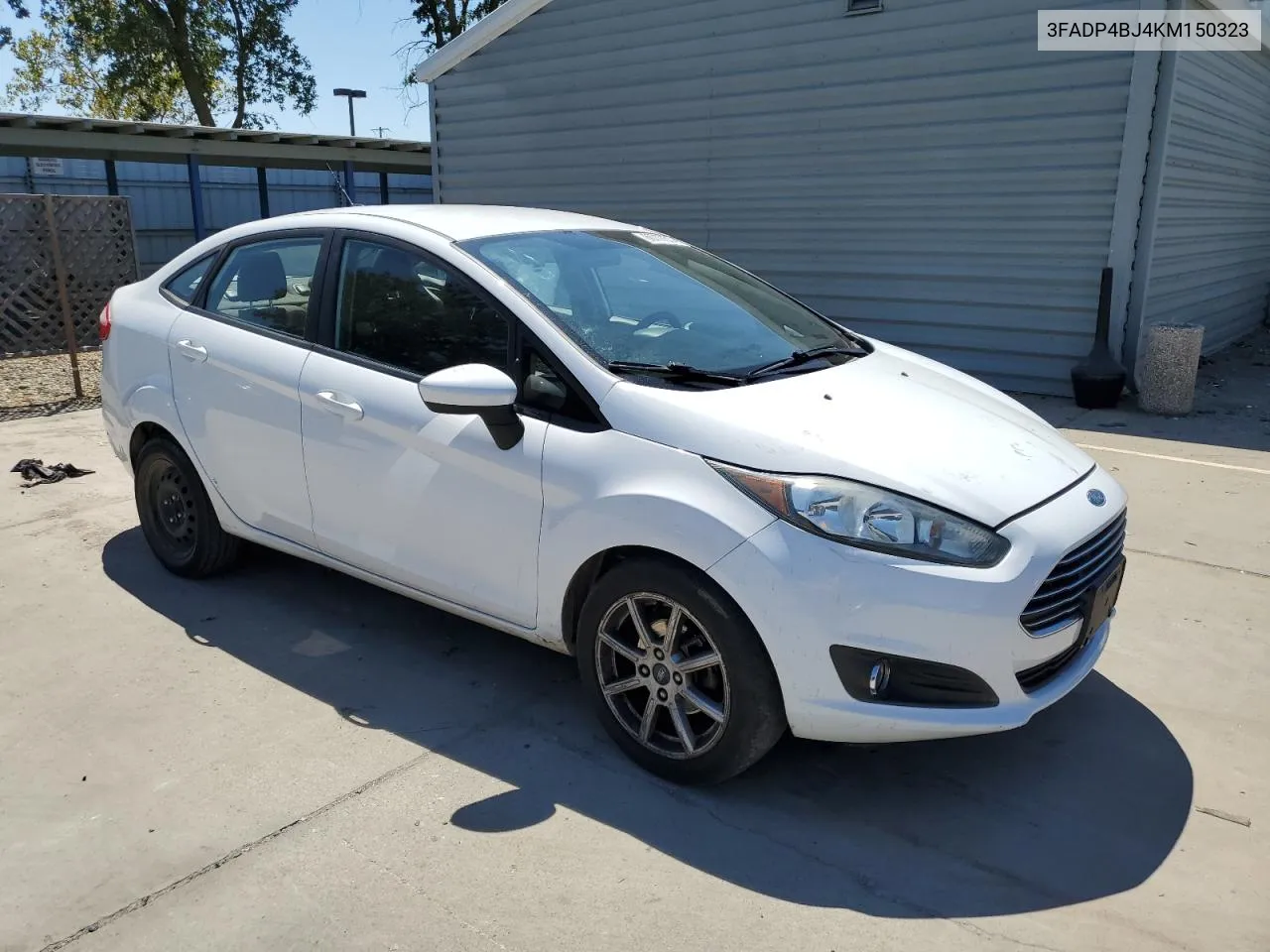 2019 Ford Fiesta Se VIN: 3FADP4BJ4KM150323 Lot: 66777314