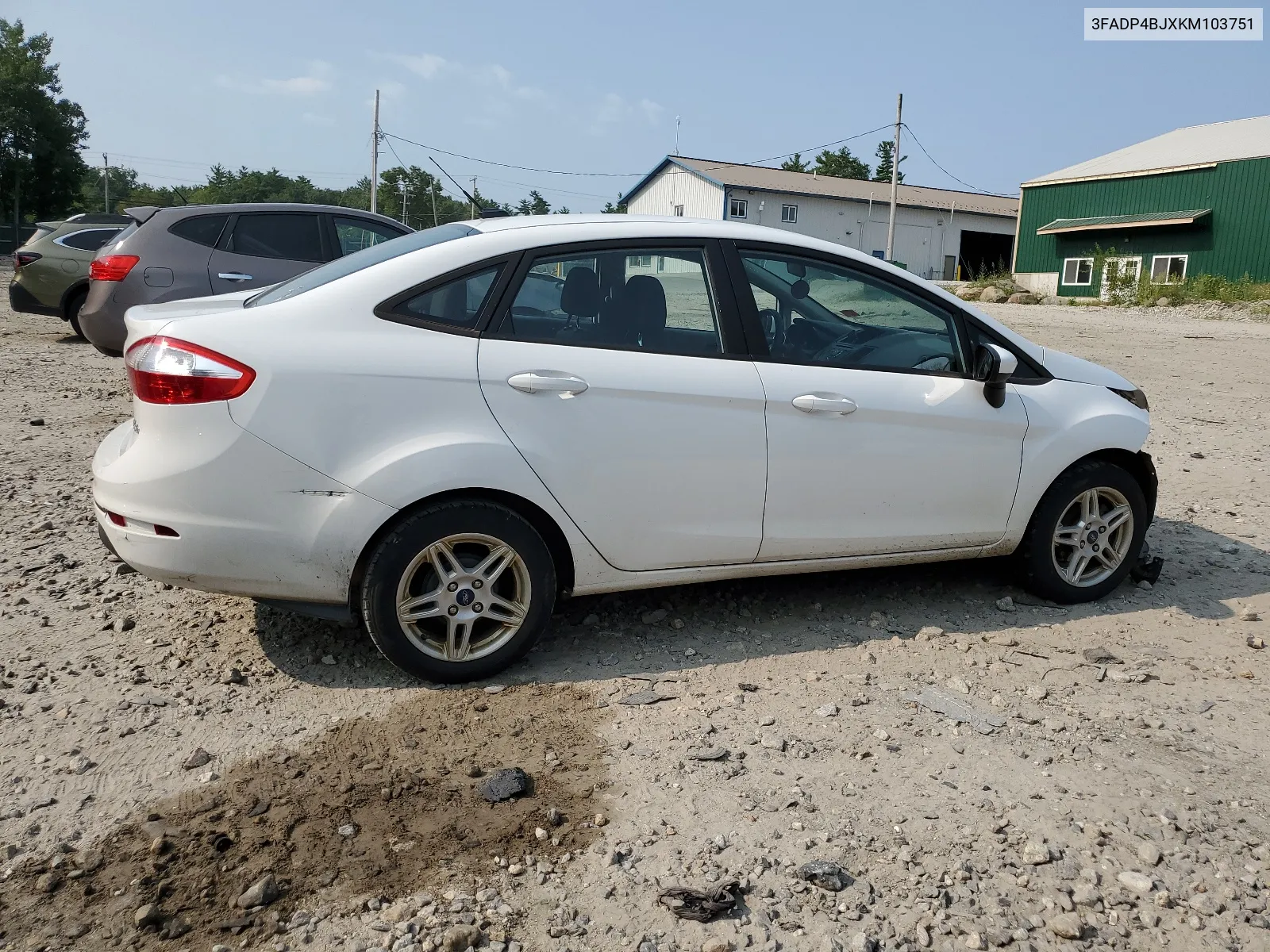 2019 Ford Fiesta Se VIN: 3FADP4BJXKM103751 Lot: 66966064