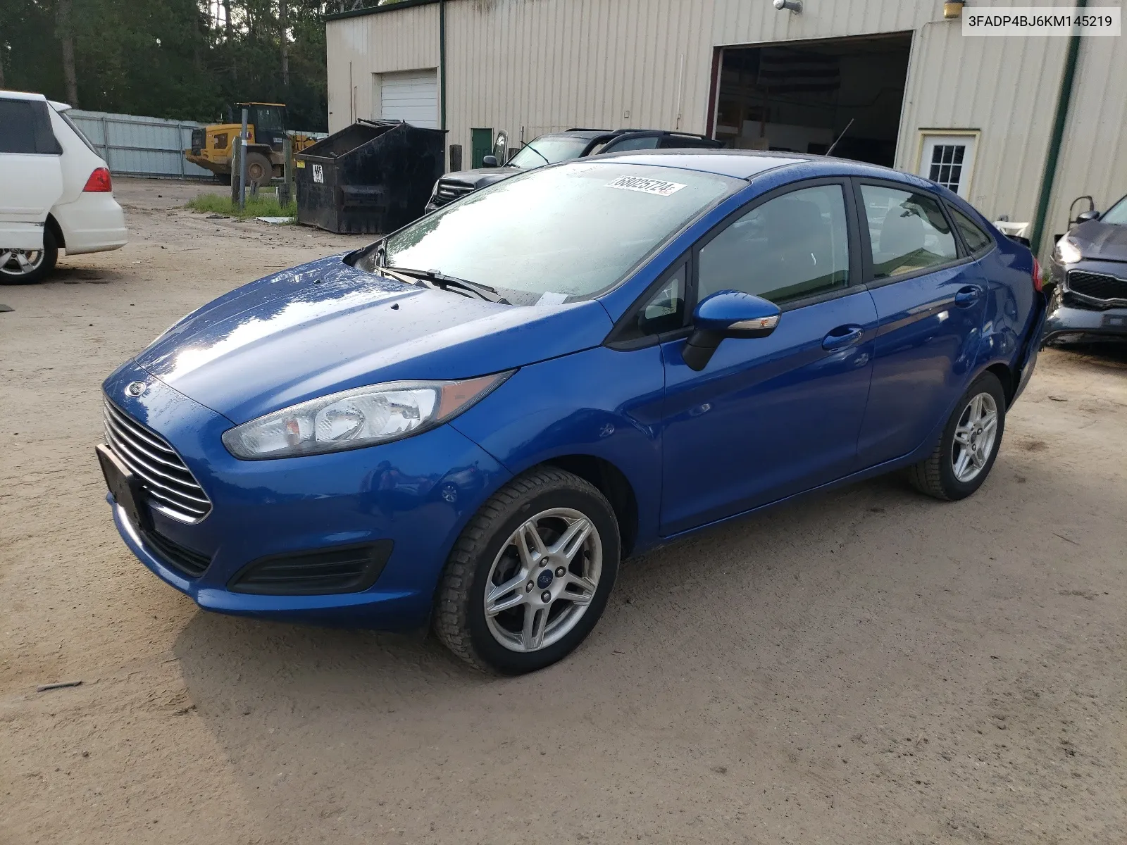 2019 Ford Fiesta Se VIN: 3FADP4BJ6KM145219 Lot: 68025724