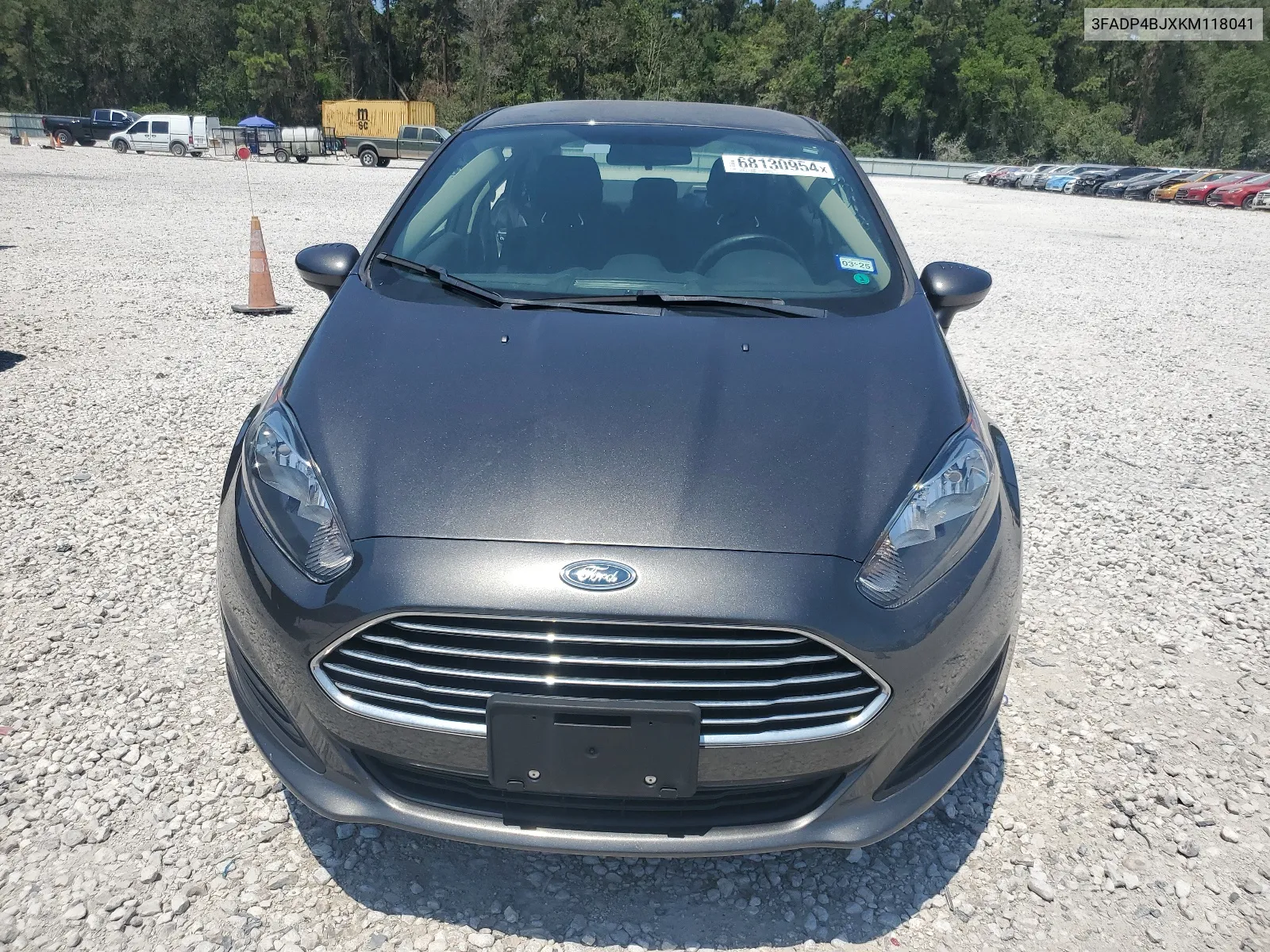 2019 Ford Fiesta Se VIN: 3FADP4BJXKM118041 Lot: 68130954