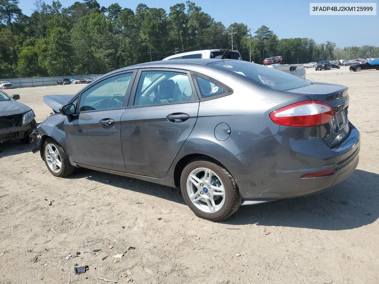 2019 Ford Fiesta Se VIN: 3FADP4BJ2KM125999 Lot: 68381894