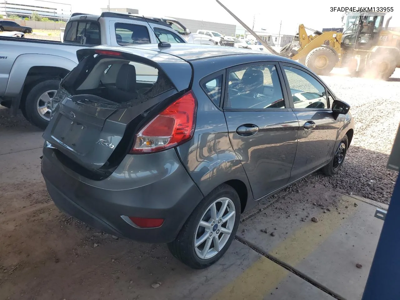 2019 Ford Fiesta Se VIN: 3FADP4EJ6KM133955 Lot: 68387634