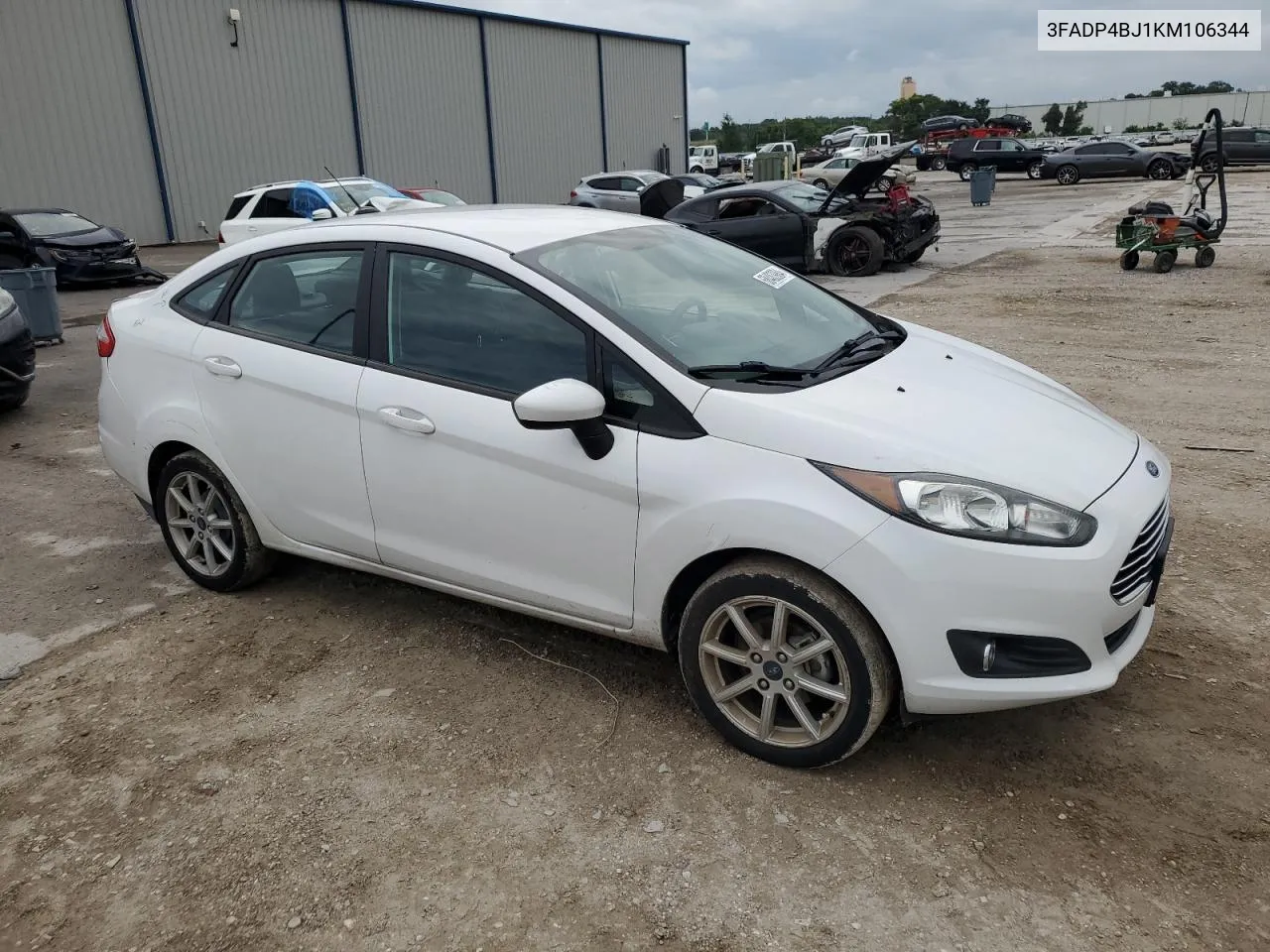 2019 Ford Fiesta Se VIN: 3FADP4BJ1KM106344 Lot: 68483984