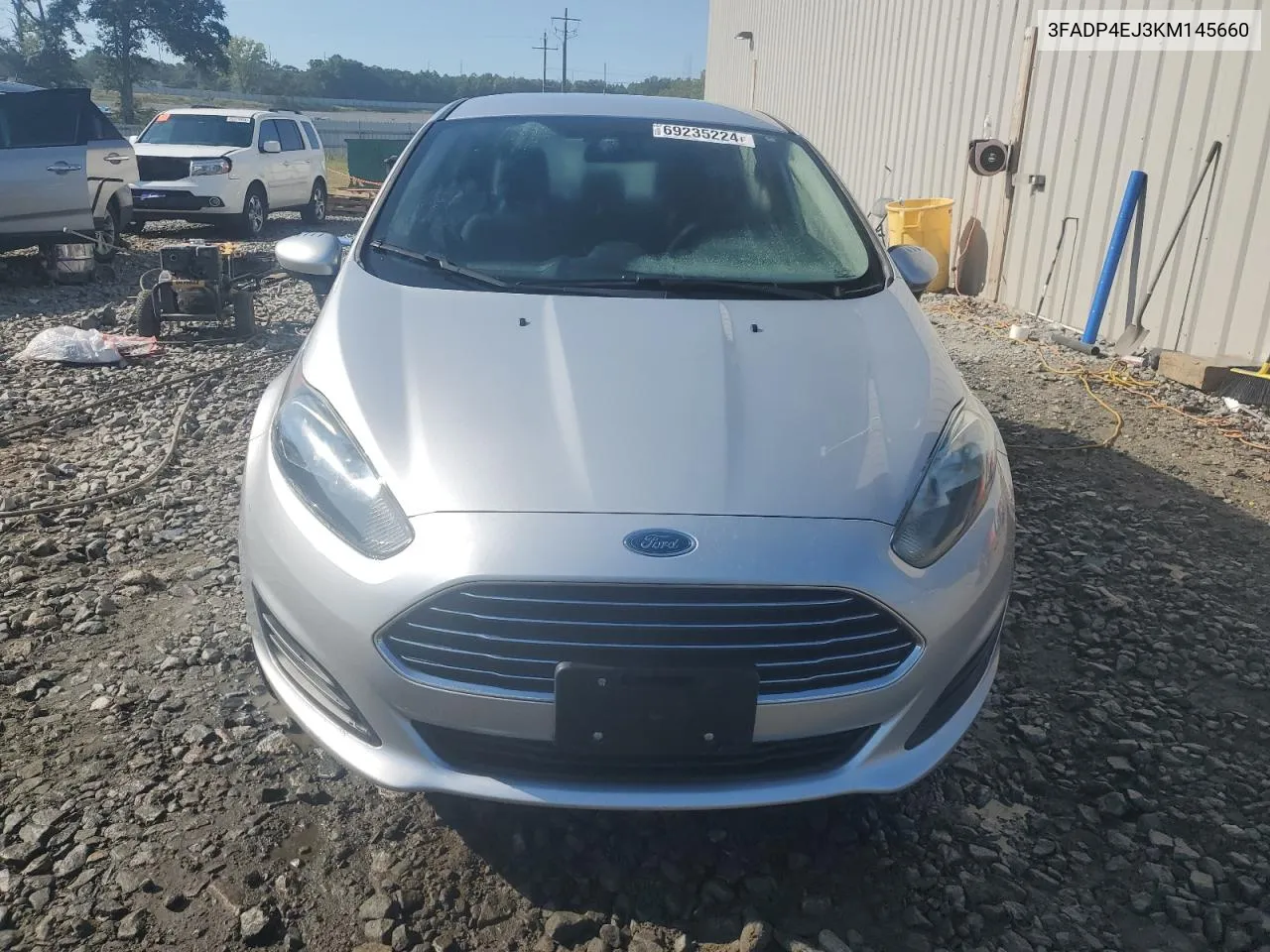 2019 Ford Fiesta Se VIN: 3FADP4EJ3KM145660 Lot: 69235224