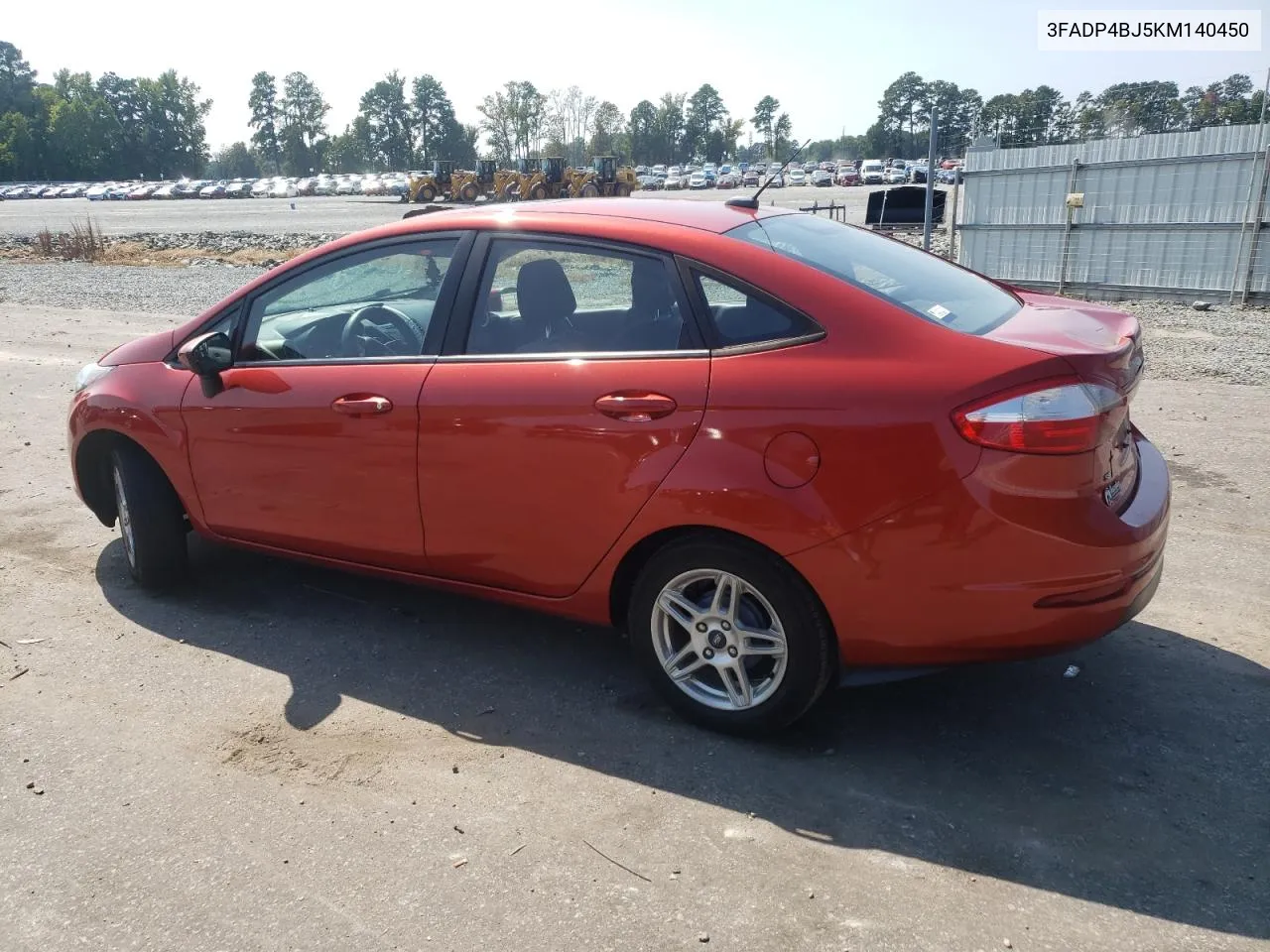 2019 Ford Fiesta Se VIN: 3FADP4BJ5KM140450 Lot: 70460334