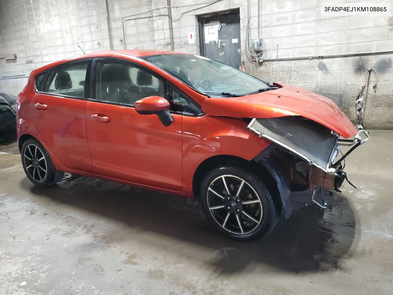 2019 Ford Fiesta Se VIN: 3FADP4EJ1KM108865 Lot: 71656594