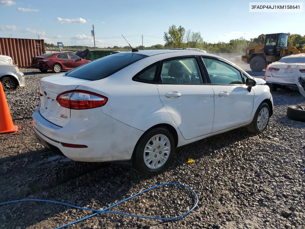 2019 Ford Fiesta S VIN: 3FADP4AJ1KM158641 Lot: 72064844