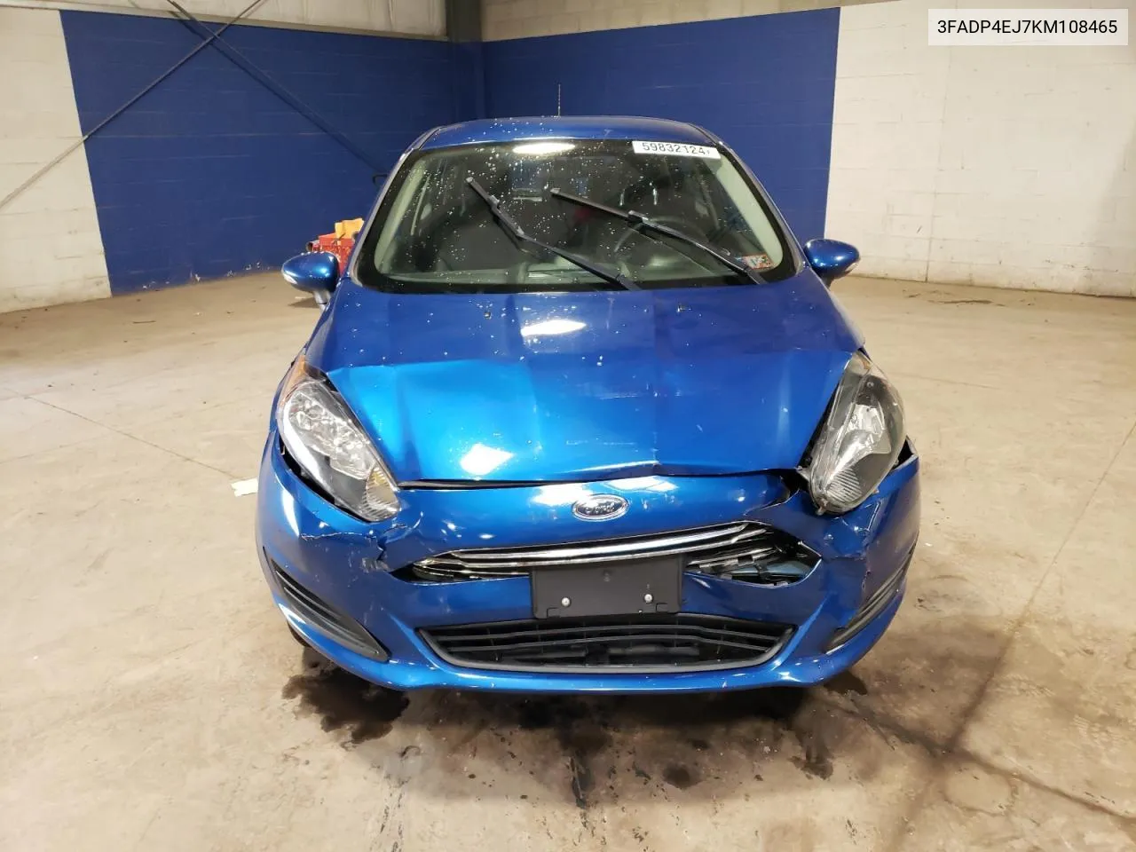 2019 Ford Fiesta Se VIN: 3FADP4EJ7KM108465 Lot: 72253384