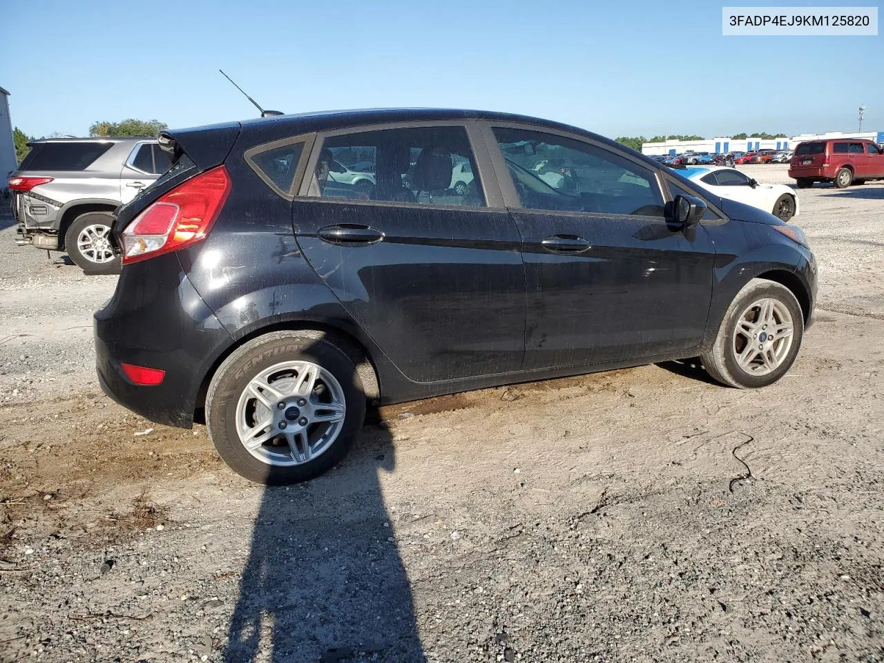 2019 Ford Fiesta Se VIN: 3FADP4EJ9KM125820 Lot: 72685314