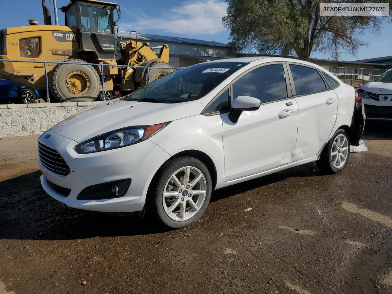 2019 Ford Fiesta Se VIN: 3FADP4BJ6KM127626 Lot: 73434864