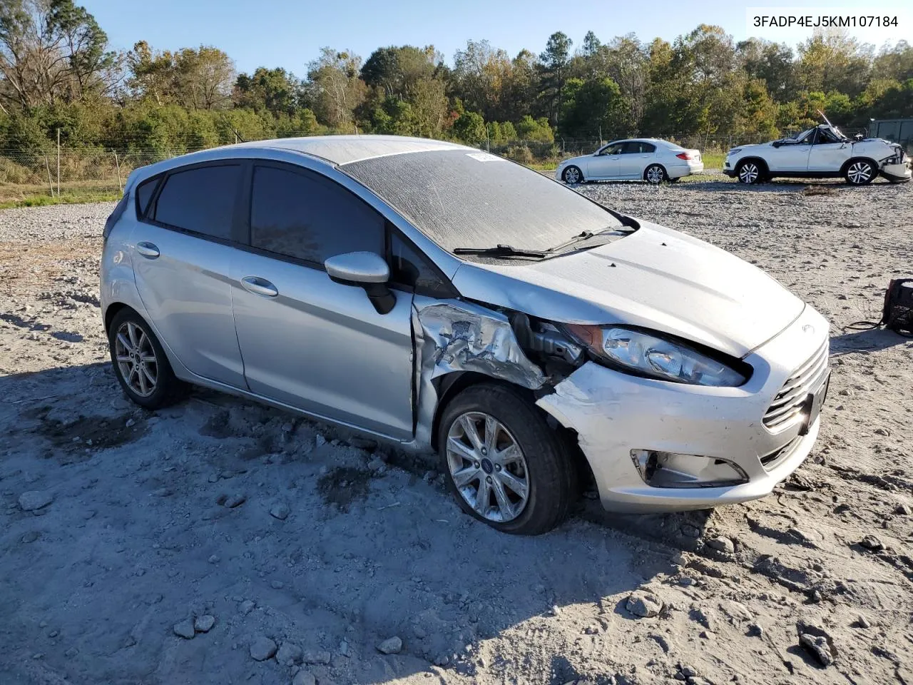 2019 Ford Fiesta Se VIN: 3FADP4EJ5KM107184 Lot: 73723674