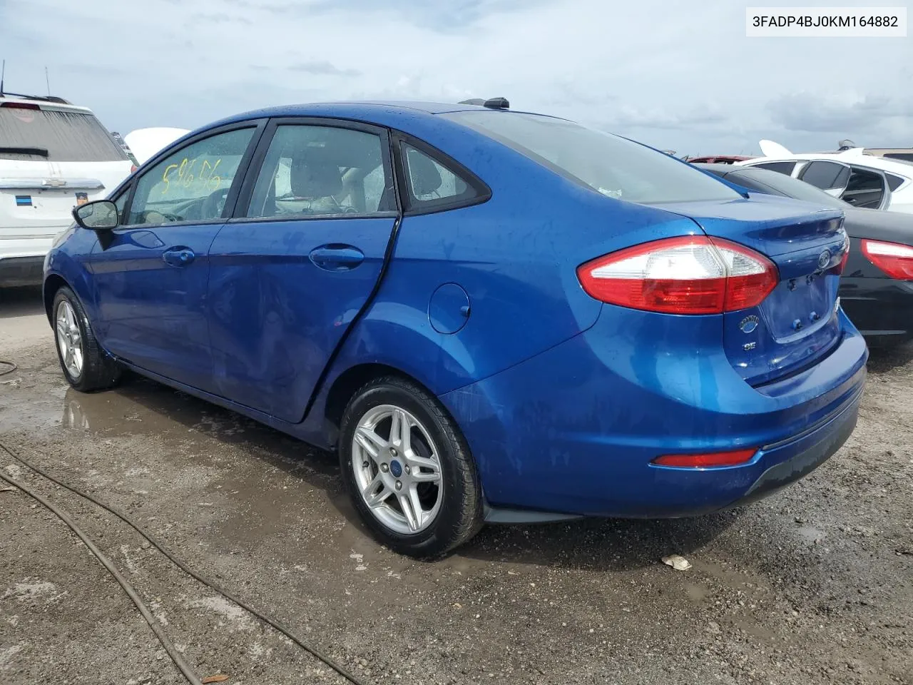 2019 Ford Fiesta Se VIN: 3FADP4BJ0KM164882 Lot: 73956734