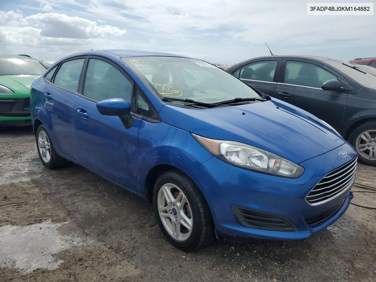 2019 Ford Fiesta Se VIN: 3FADP4BJ0KM164882 Lot: 73956734