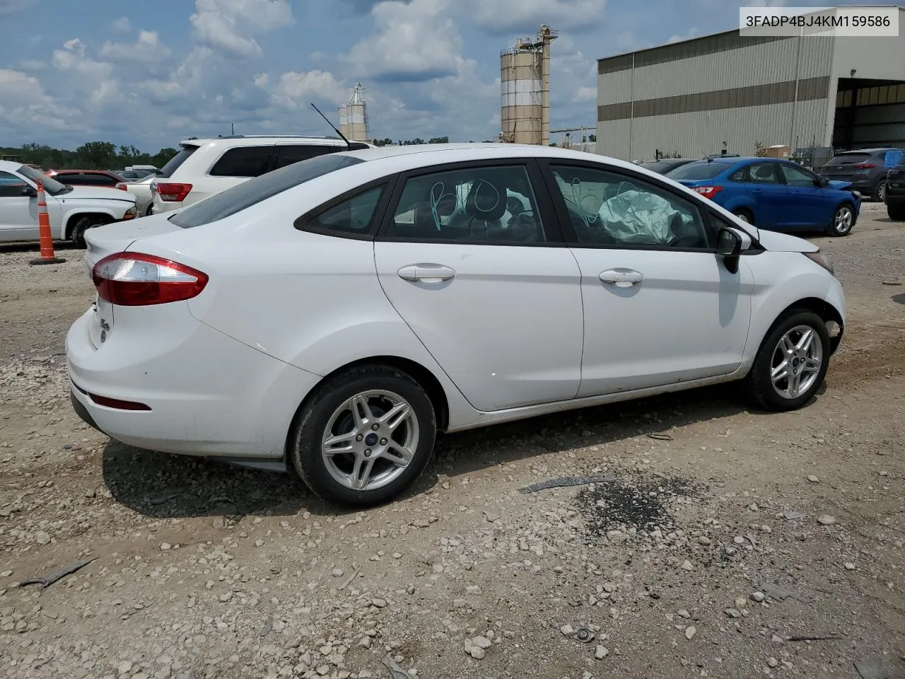 2019 Ford Fiesta Se VIN: 3FADP4BJ4KM159586 Lot: 74168194