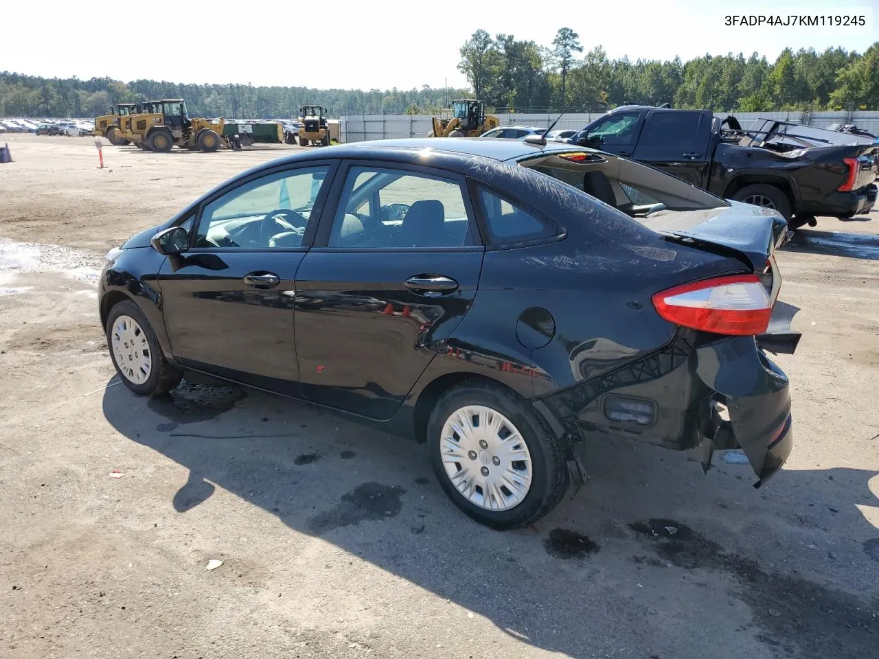 2019 Ford Fiesta S VIN: 3FADP4AJ7KM119245 Lot: 74696354