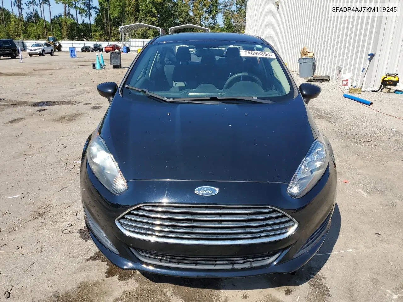 2019 Ford Fiesta S VIN: 3FADP4AJ7KM119245 Lot: 74696354