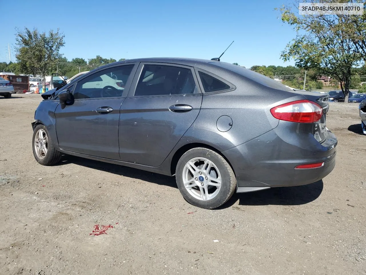 2019 Ford Fiesta Se VIN: 3FADP4BJ5KM140710 Lot: 75167384