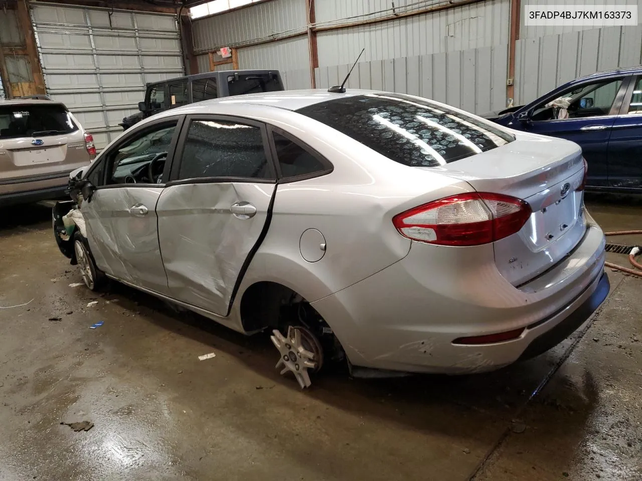 2019 Ford Fiesta Se VIN: 3FADP4BJ7KM163373 Lot: 75184214