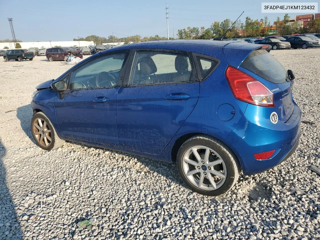 2019 Ford Fiesta Se VIN: 3FADP4EJ1KM123432 Lot: 75487704