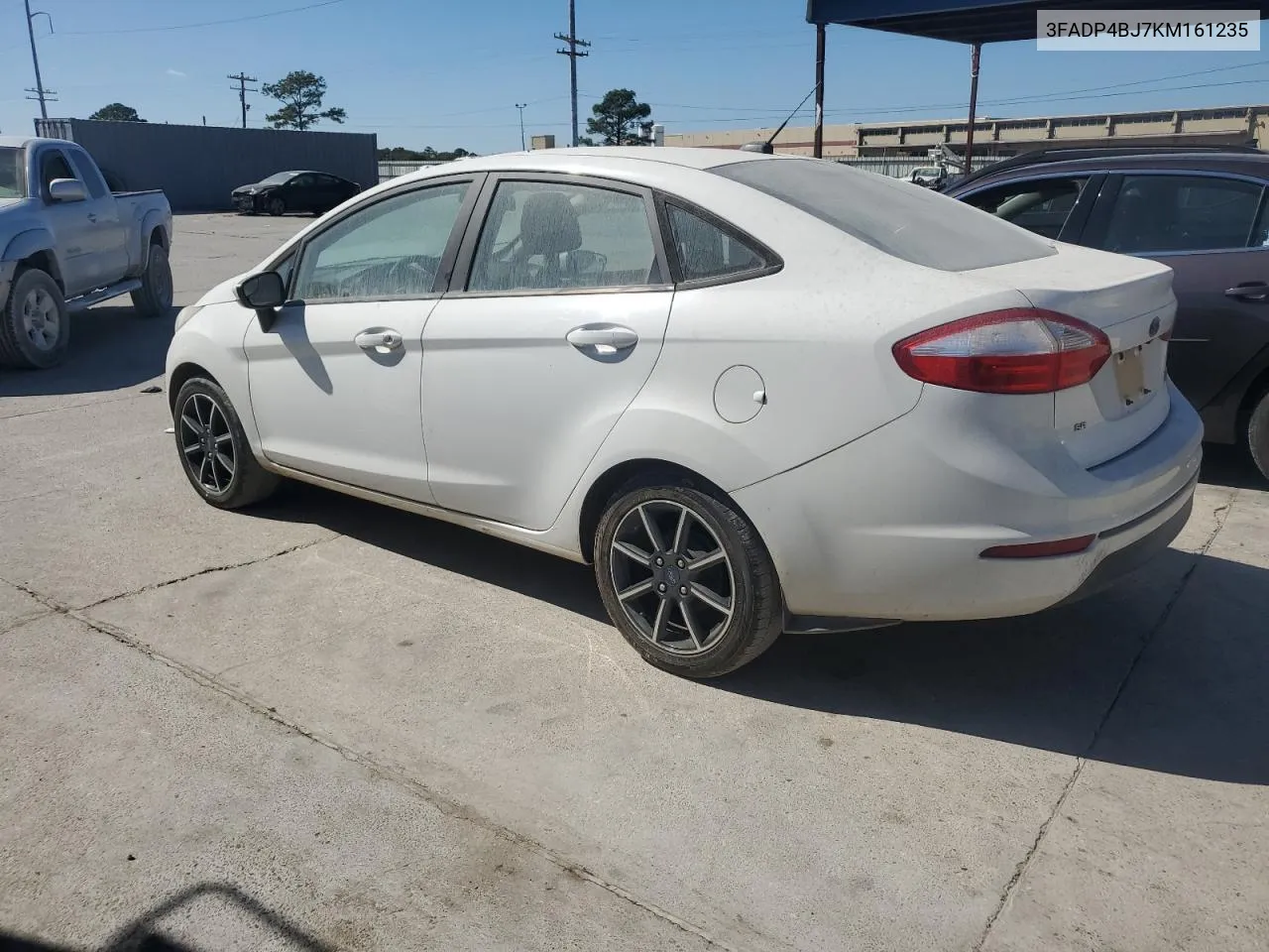 2019 Ford Fiesta Se VIN: 3FADP4BJ7KM161235 Lot: 75502614