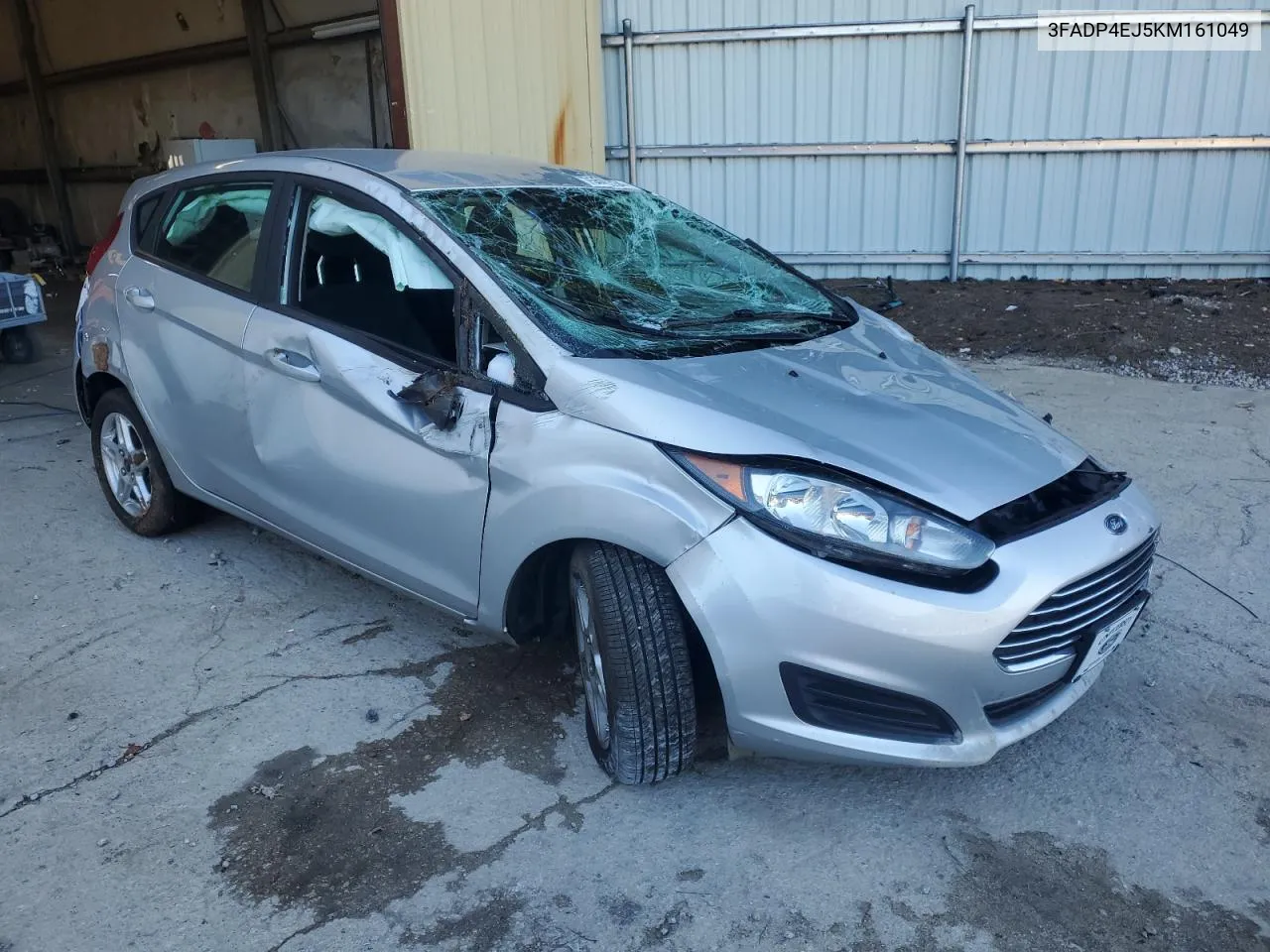 2019 Ford Fiesta Se VIN: 3FADP4EJ5KM161049 Lot: 75505734