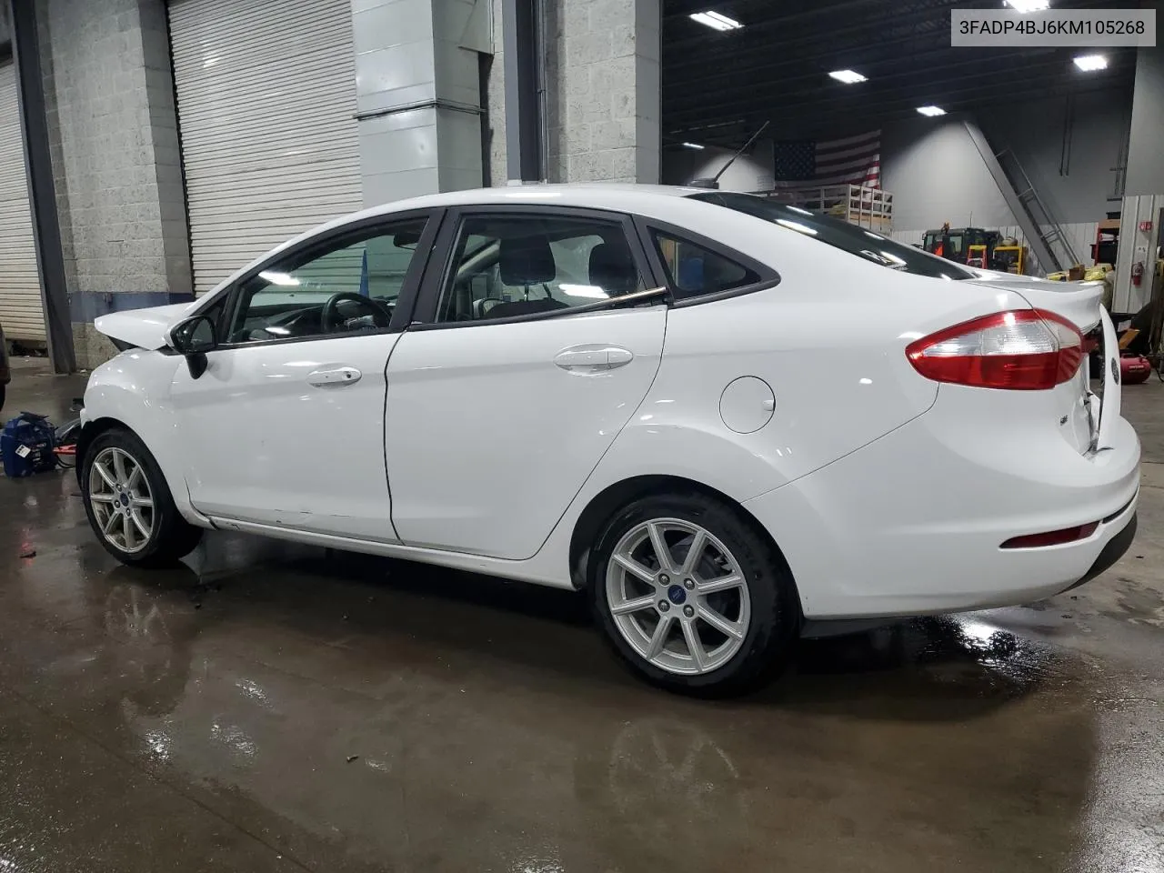 2019 Ford Fiesta Se VIN: 3FADP4BJ6KM105268 Lot: 75632294