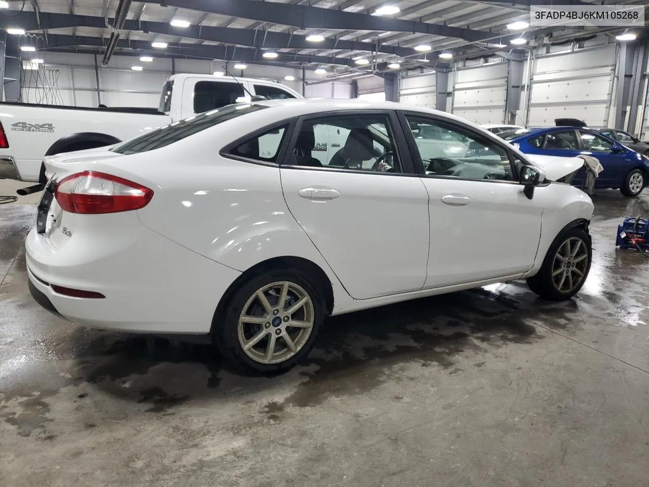 2019 Ford Fiesta Se VIN: 3FADP4BJ6KM105268 Lot: 75632294