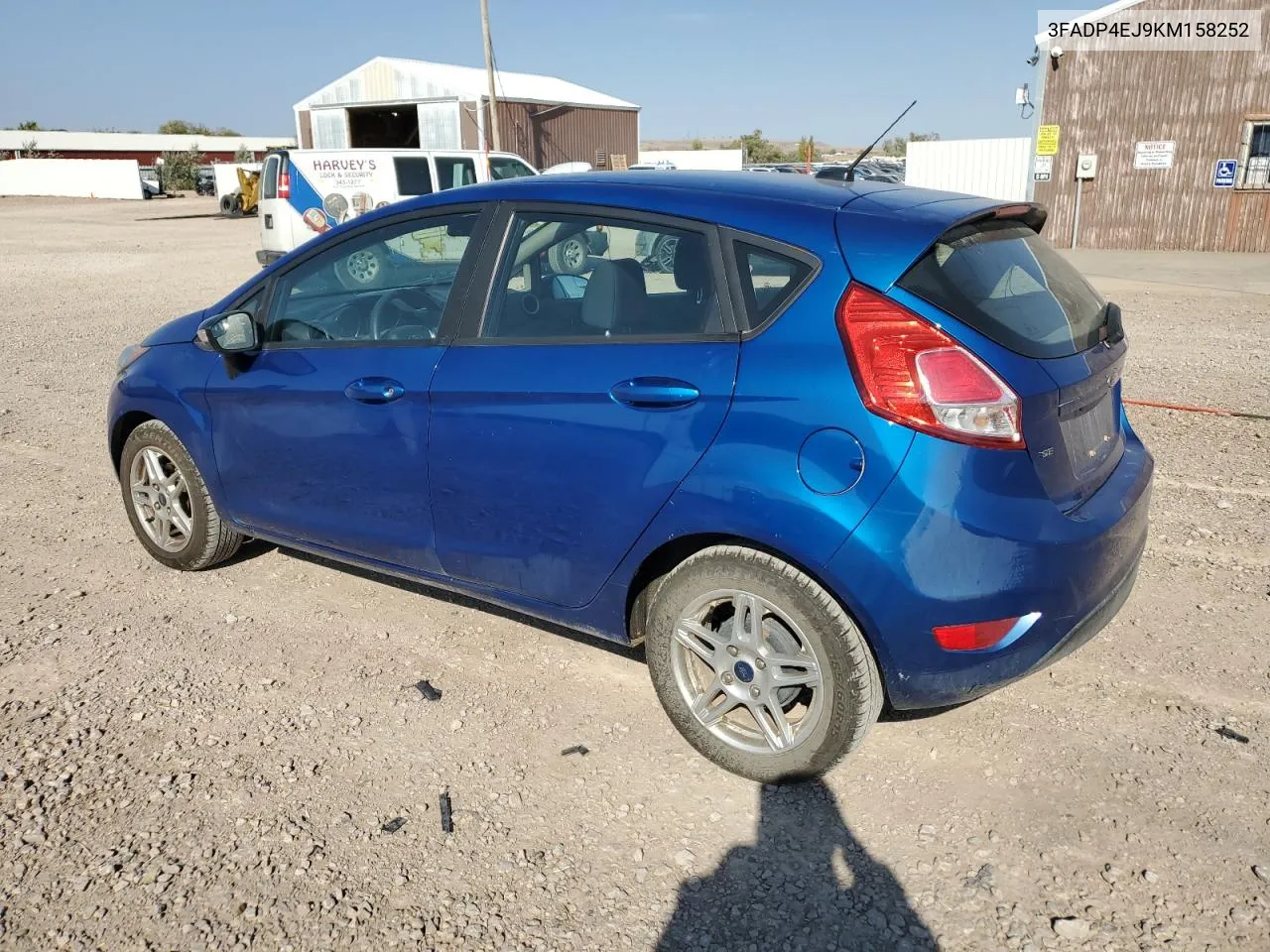 2019 Ford Fiesta Se VIN: 3FADP4EJ9KM158252 Lot: 75861994