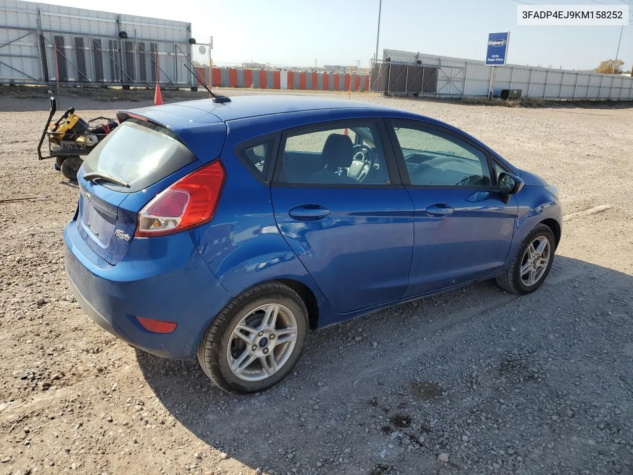 2019 Ford Fiesta Se VIN: 3FADP4EJ9KM158252 Lot: 75861994