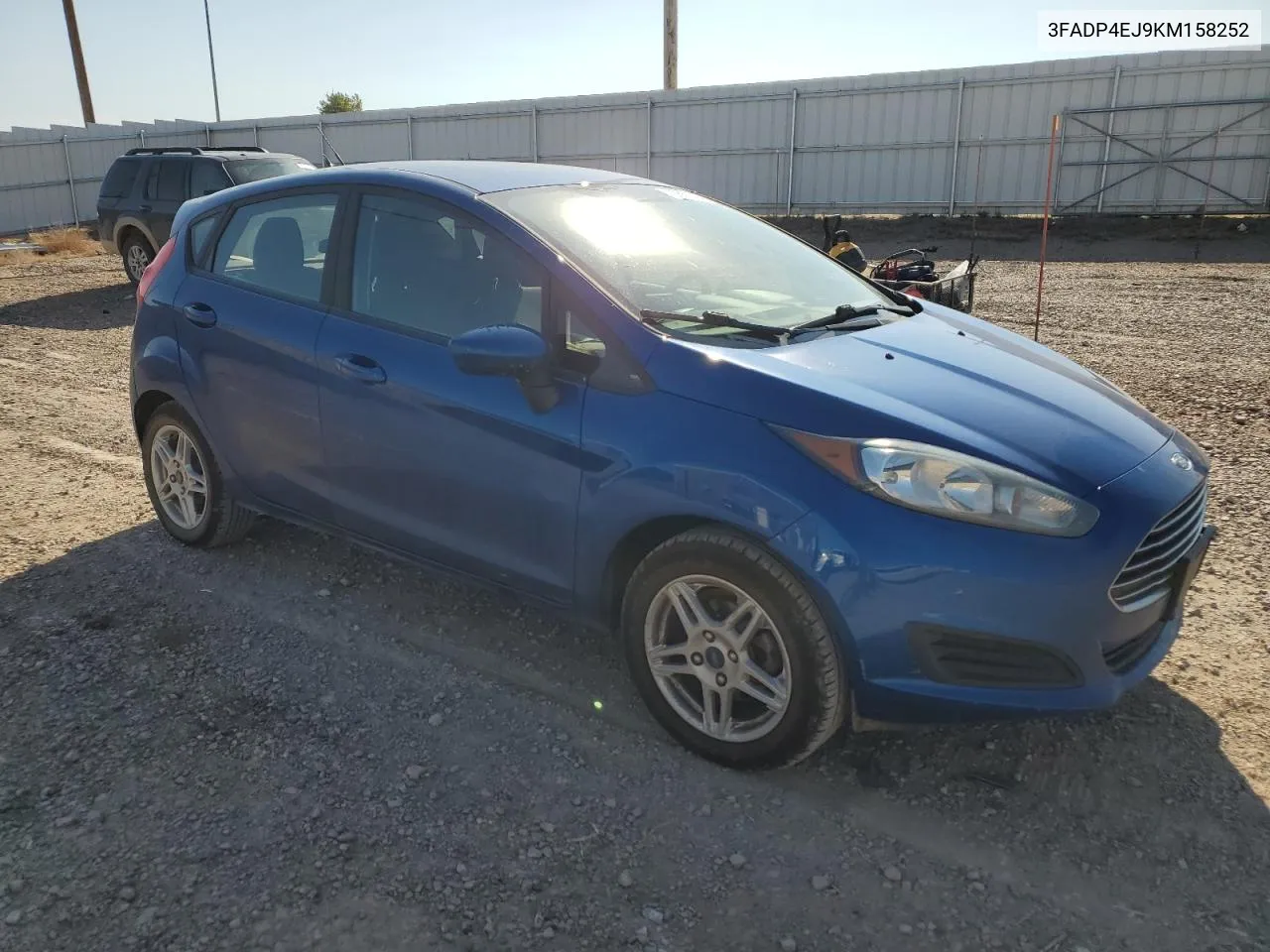 2019 Ford Fiesta Se VIN: 3FADP4EJ9KM158252 Lot: 75861994