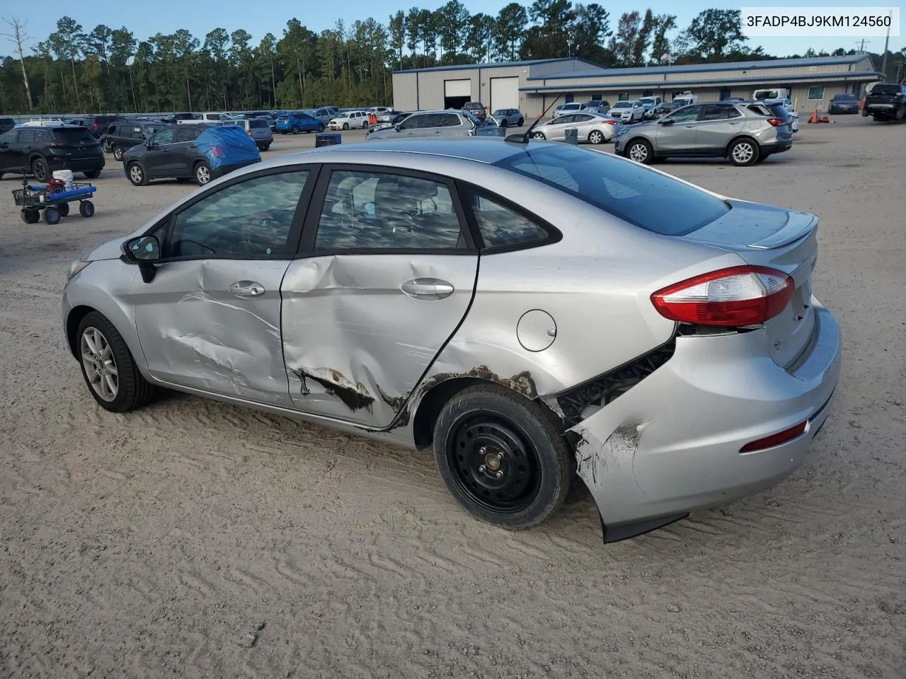 2019 Ford Fiesta Se VIN: 3FADP4BJ9KM124560 Lot: 76291554