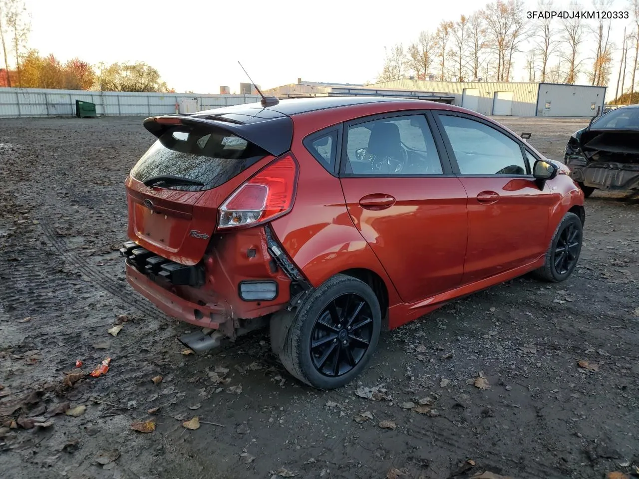 2019 Ford Fiesta St VIN: 3FADP4DJ4KM120333 Lot: 76621194