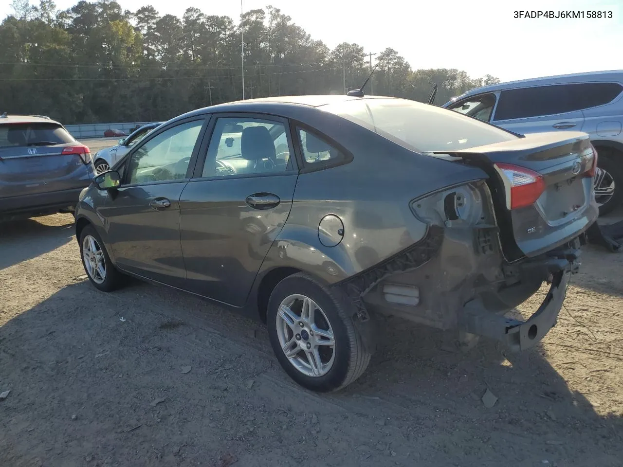 2019 Ford Fiesta Se VIN: 3FADP4BJ6KM158813 Lot: 76748994