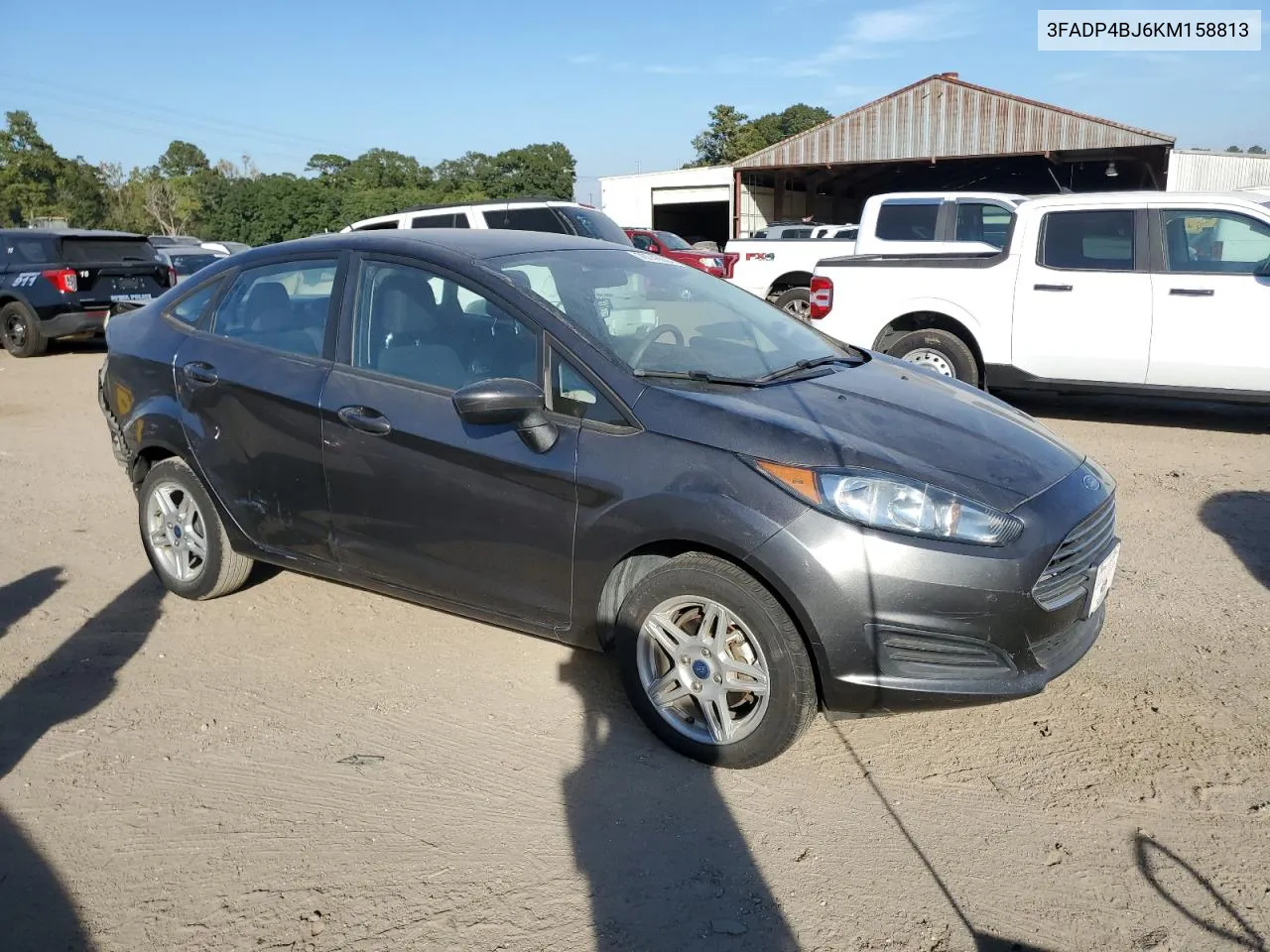 2019 Ford Fiesta Se VIN: 3FADP4BJ6KM158813 Lot: 76748994