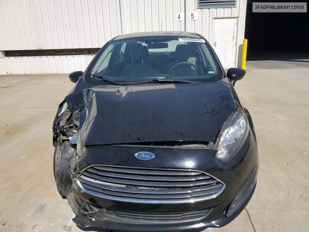 2019 Ford Fiesta Se VIN: 3FADP4BJ6KM112933 Lot: 76990624