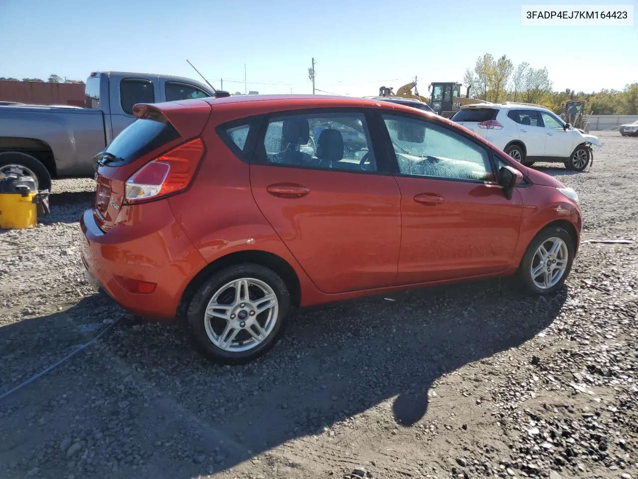 2019 Ford Fiesta Se VIN: 3FADP4EJ7KM164423 Lot: 77018514