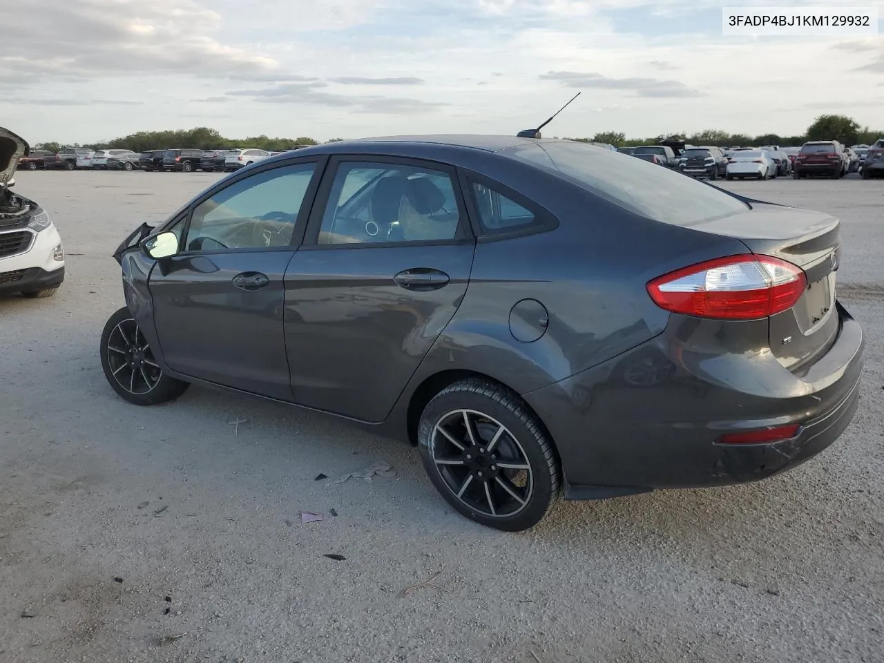 2019 Ford Fiesta Se VIN: 3FADP4BJ1KM129932 Lot: 77023974