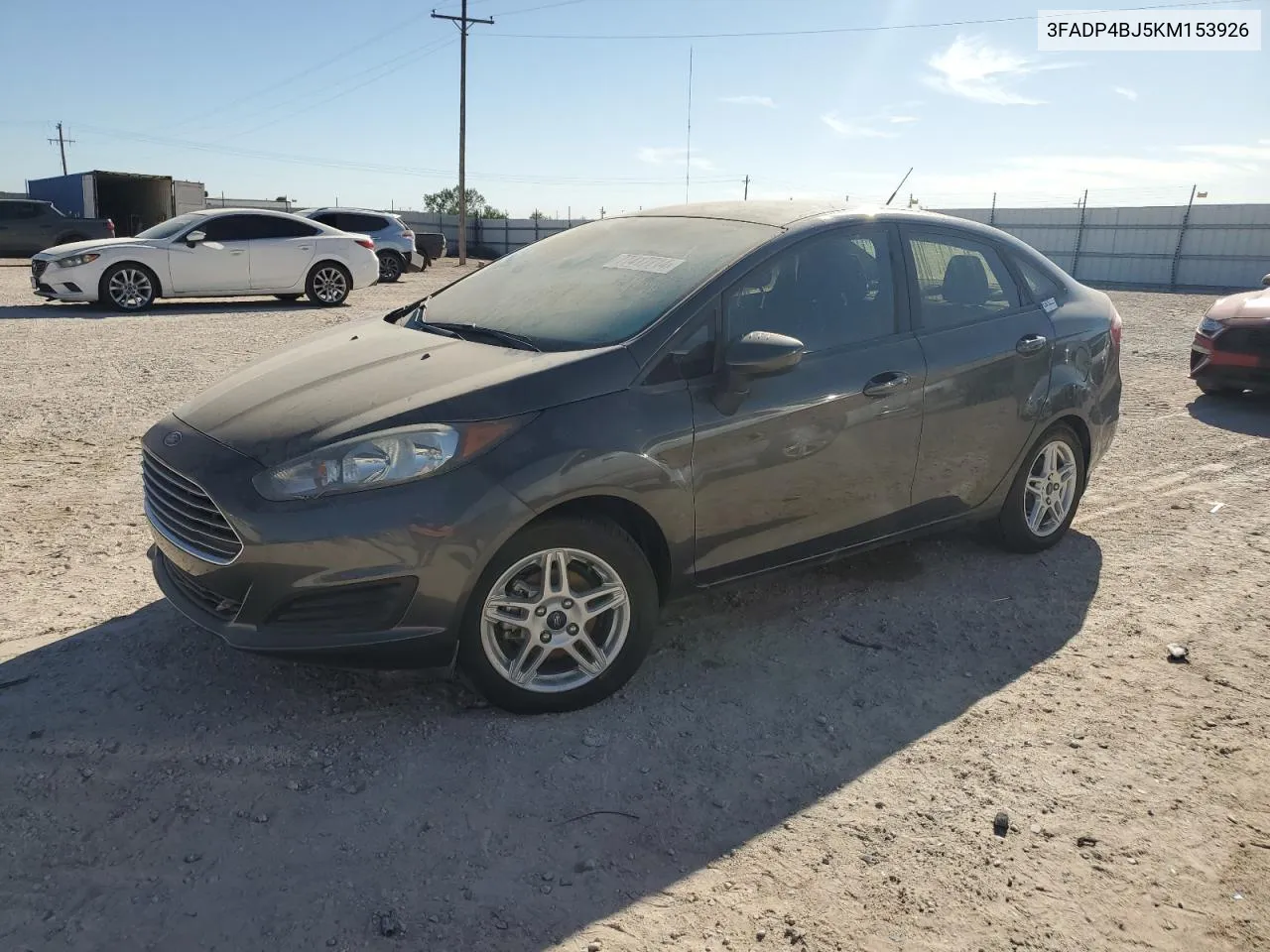 2019 Ford Fiesta Se VIN: 3FADP4BJ5KM153926 Lot: 77417714