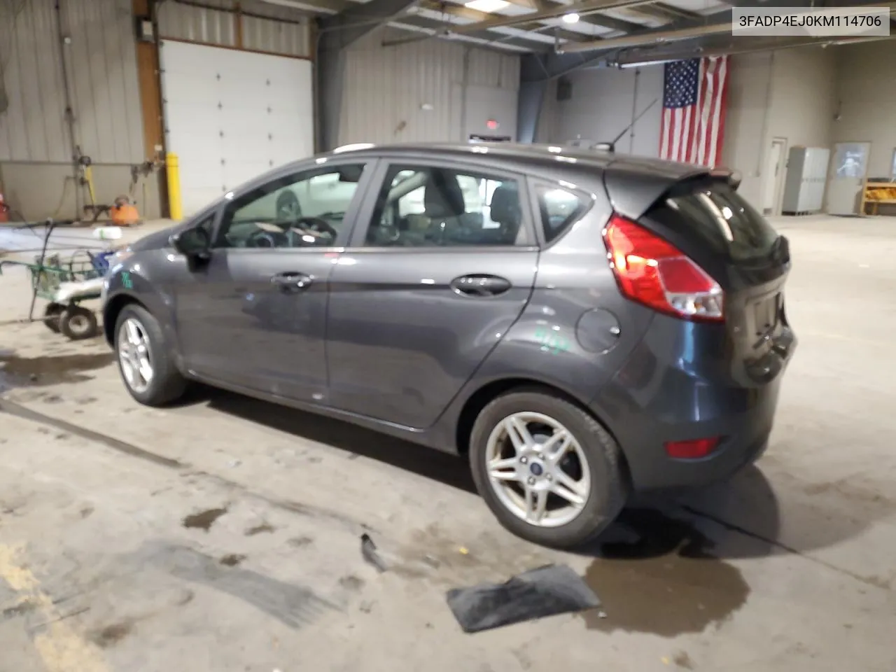 2019 Ford Fiesta Se VIN: 3FADP4EJ0KM114706 Lot: 77449394