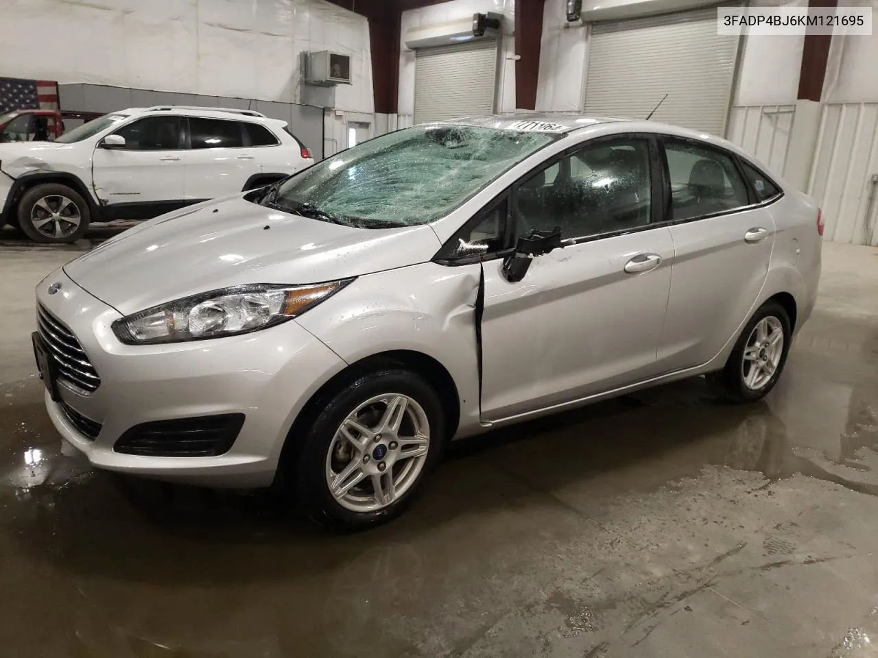 2019 Ford Fiesta Se VIN: 3FADP4BJ6KM121695 Lot: 77711864