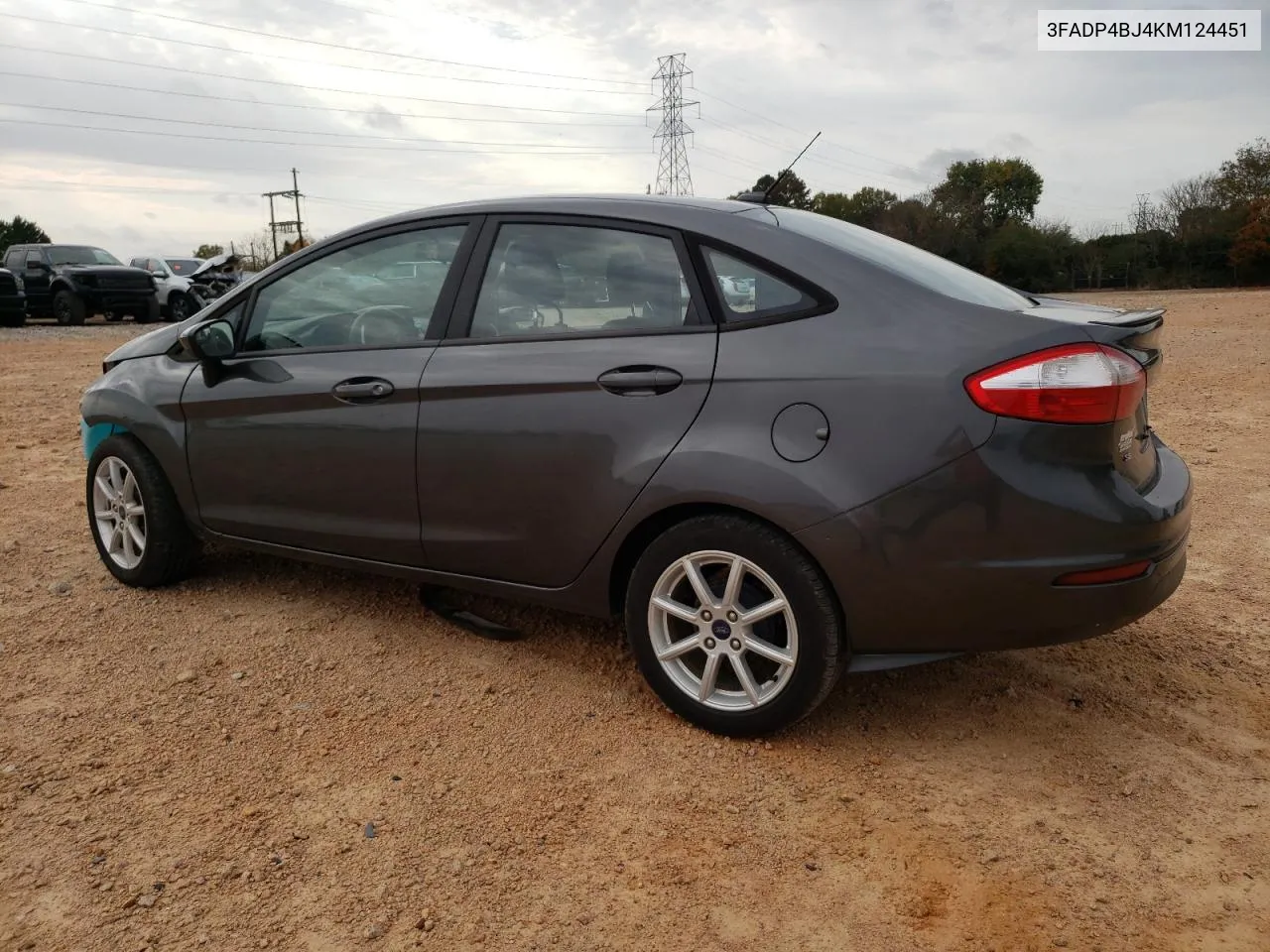 2019 Ford Fiesta Se VIN: 3FADP4BJ4KM124451 Lot: 78290014