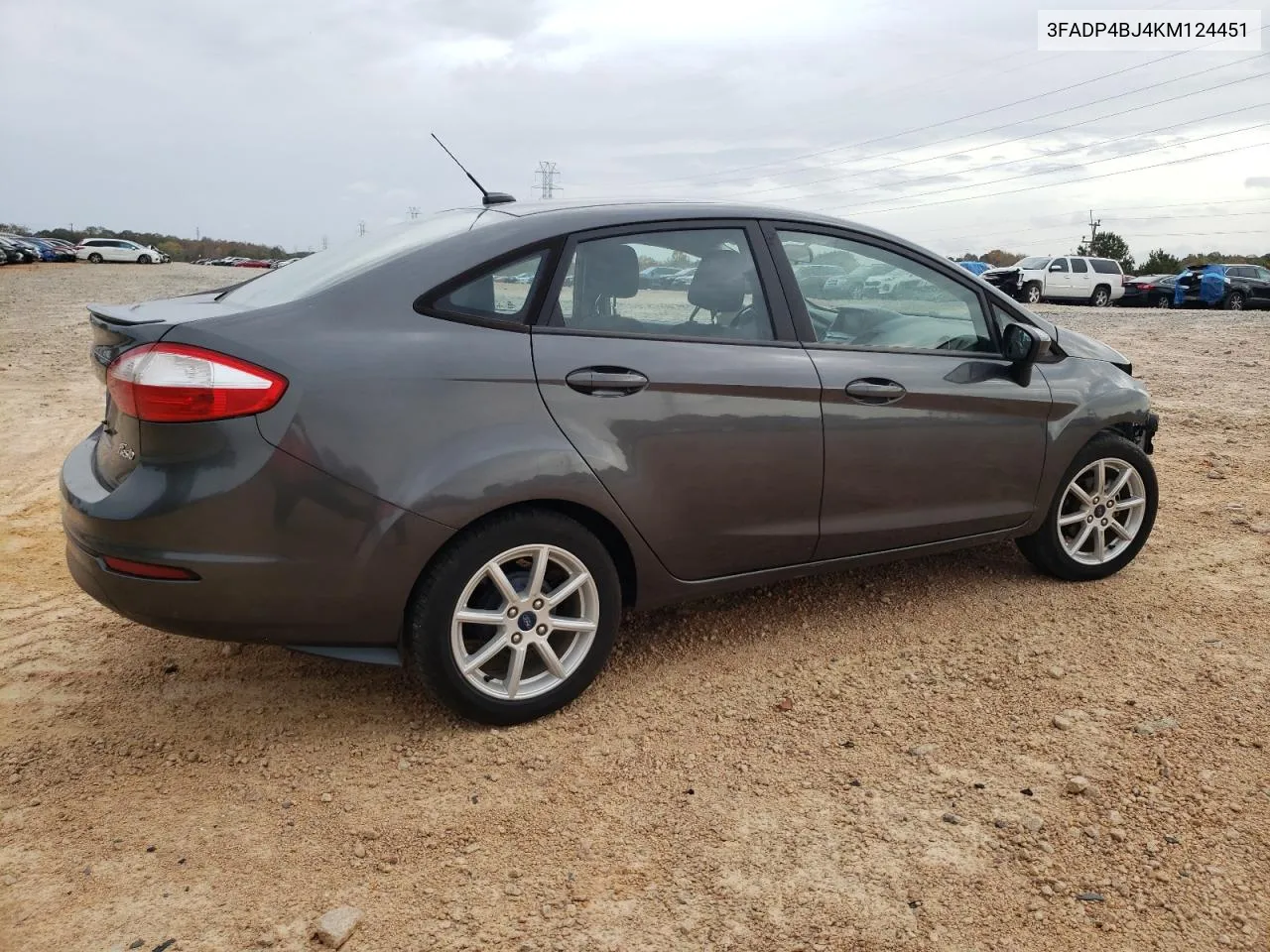 2019 Ford Fiesta Se VIN: 3FADP4BJ4KM124451 Lot: 78290014