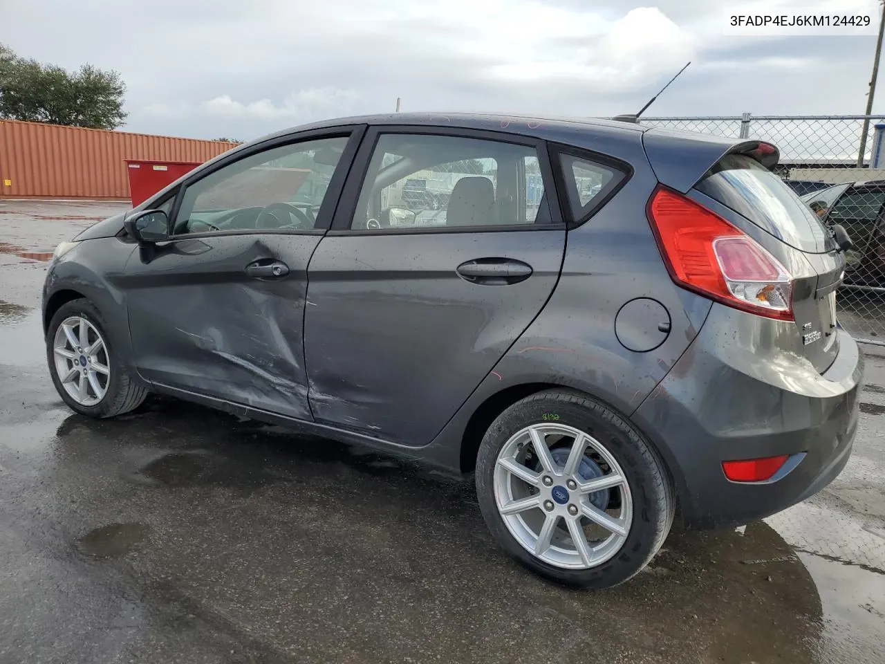 2019 Ford Fiesta Se VIN: 3FADP4EJ6KM124429 Lot: 78841464