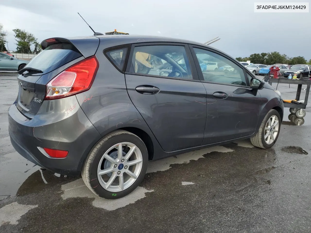 2019 Ford Fiesta Se VIN: 3FADP4EJ6KM124429 Lot: 78841464