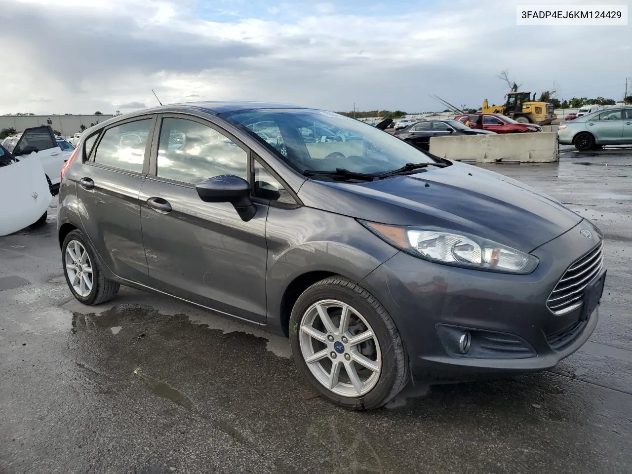 2019 Ford Fiesta Se VIN: 3FADP4EJ6KM124429 Lot: 78841464