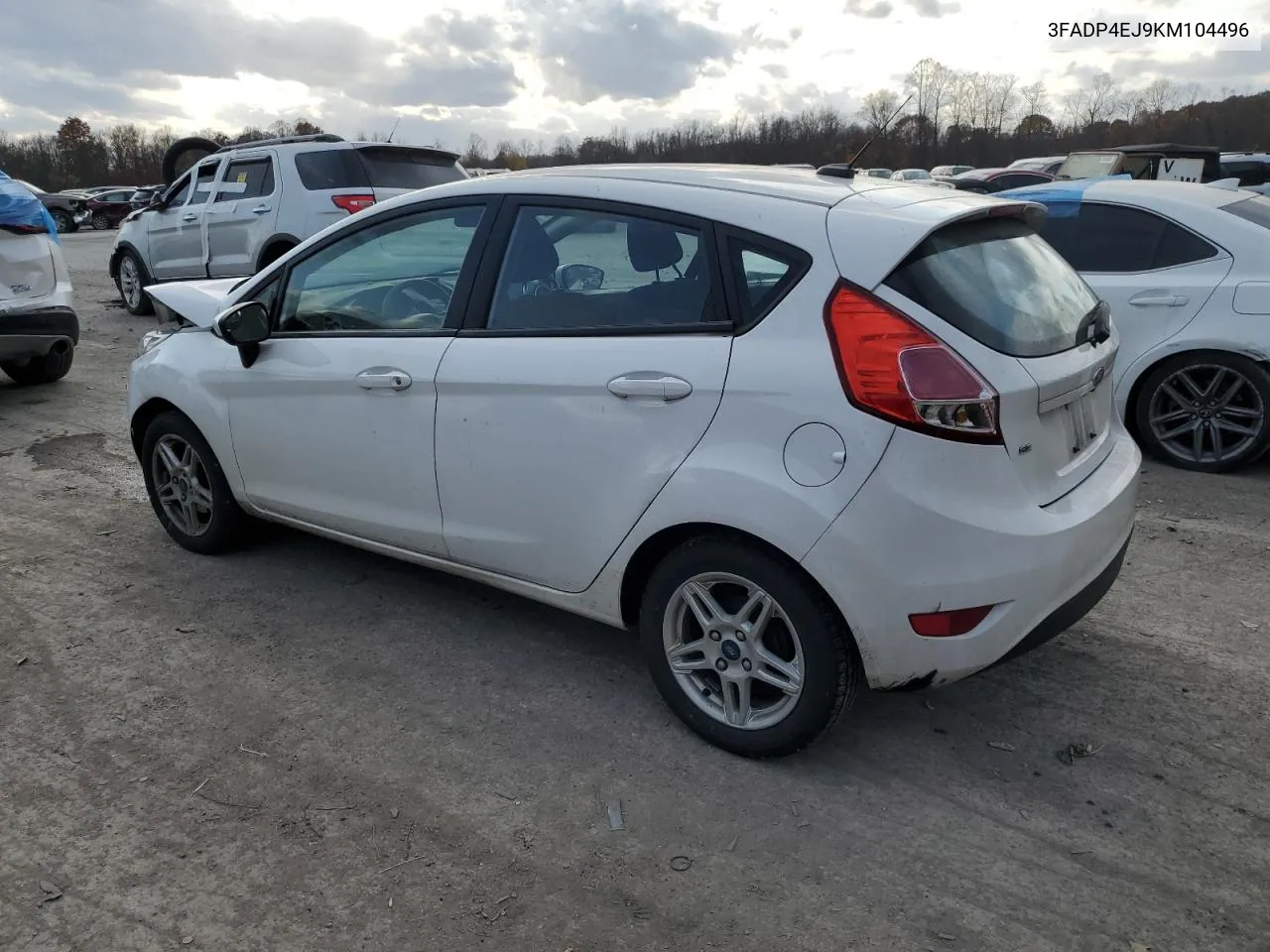 2019 Ford Fiesta Se VIN: 3FADP4EJ9KM104496 Lot: 78978554